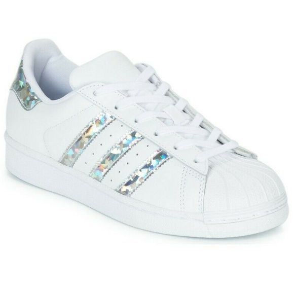 RARE Adidas Superstar J Shell Toe Tennis Sneakers, youth size 4 (women's… - Picture 1 of 15